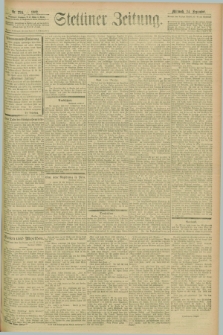 Stettiner Zeitung. 1902, Nr. 224 (24 September)