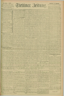 Stettiner Zeitung. 1902, Nr. 225 (25 September)