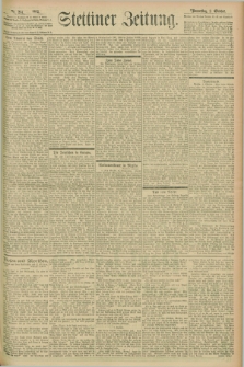 Stettiner Zeitung. 1902, Nr. 231 (2 Oktober)