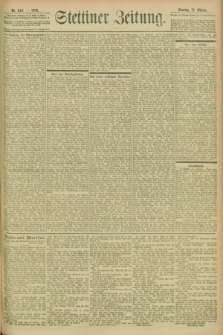 Stettiner Zeitung. 1902, Nr. 240 (12 Oktober)