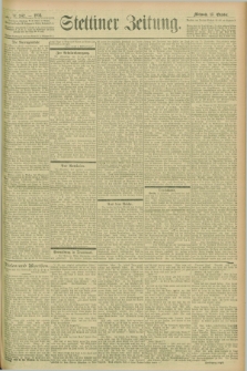 Stettiner Zeitung. 1902, Nr. 242 (15 Oktober)