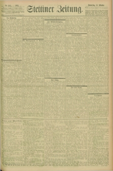 Stettiner Zeitung. 1902, Nr. 243 (16 Oktober)