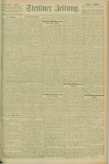 Stettiner Zeitung. 1902, Nr. 244 (17 Oktober)