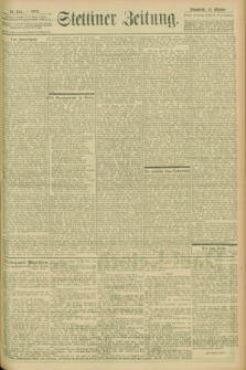 Stettiner Zeitung. 1902, Nr. 245 (18 Oktober)