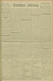Stettiner Zeitung. 1902, Nr. 251 (25 Oktober)
