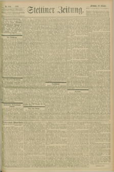 Stettiner Zeitung. 1902, Nr. 254 (29 Oktober)