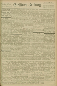 Stettiner Zeitung. 1902, Nr. 257 (1 November)