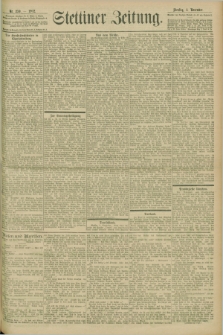 Stettiner Zeitung. 1902, Nr. 259 (4 November)
