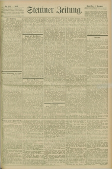 Stettiner Zeitung. 1902, Nr. 261 (6 November)