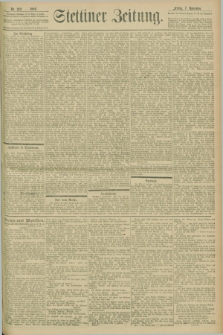 Stettiner Zeitung. 1902, Nr. 262 (7 November)