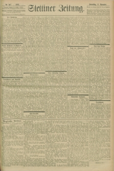 Stettiner Zeitung. 1902, Nr. 267 (13 November)