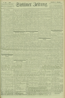 Stettiner Zeitung. 1902, Nr. 269 (15 November)