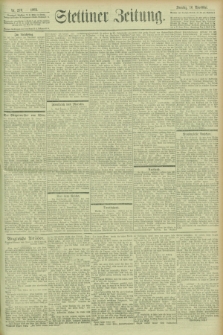 Stettiner Zeitung. 1902, Nr. 270 (16 November)