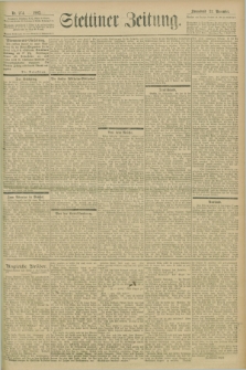 Stettiner Zeitung. 1902, Nr. 274 (22 November)