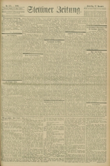 Stettiner Zeitung. 1902, Nr. 278 (27. November)