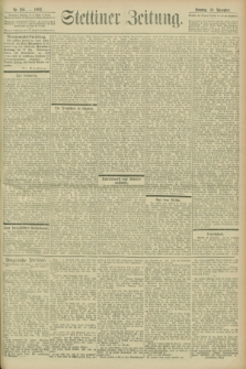 Stettiner Zeitung. 1902, Nr. 281 (30. November)