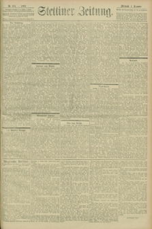 Stettiner Zeitung. 1902, Nr. 283 (3 Dezember)