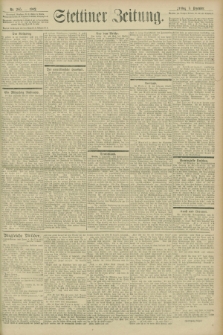 Stettiner Zeitung. 1902, Nr. 285 (5 Dezember)