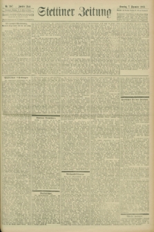 Stettiner Zeitung. 1902, Nr. 287 (7 Dezember)