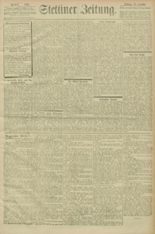Stettiner Zeitung. 1902, Nr. 303 (28 Dezember)