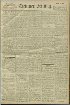 Stettiner Zeitung. 1903, Nr. 9 (11 Januar)