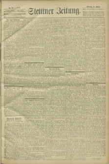 Stettiner Zeitung. 1903, Nr. 10 (13 Januar)
