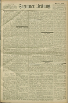 Stettiner Zeitung. 1903, Nr. 11 (14 Januar)