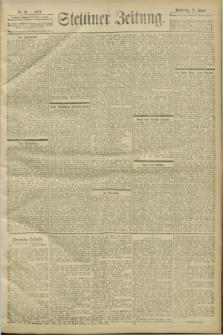 Stettiner Zeitung. 1903, Nr. 12 (15 Januar)