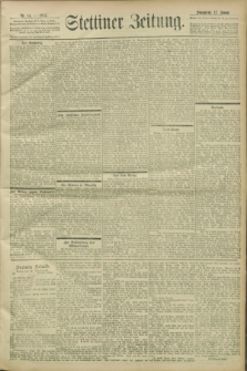 Stettiner Zeitung. 1903, Nr. 14 (17 Januar)