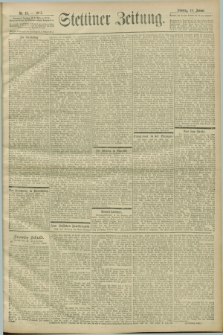 Stettiner Zeitung. 1903, Nr. 15 (18 Januar)