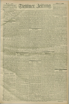 Stettiner Zeitung. 1903, Nr. 19 (23 Januar)