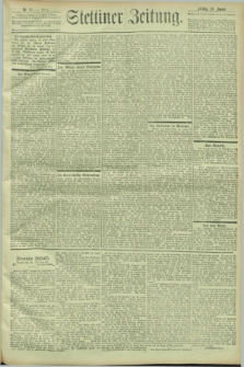 Stettiner Zeitung. 1903, Nr. 25 (30 Januar)