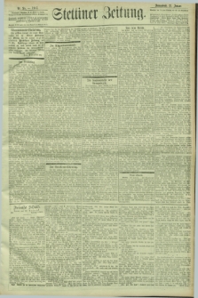 Stettiner Zeitung. 1903, Nr. 26 (31 Januar)