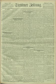 Stettiner Zeitung. 1903, Nr. 42 (19 Februar)
