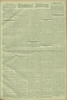 Stettiner Zeitung. 1903, Nr. 45 (22 Februar)
