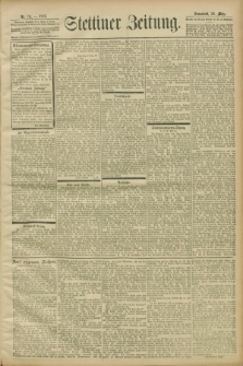 Stettiner Zeitung. 1903, Nr 74 (28 März)