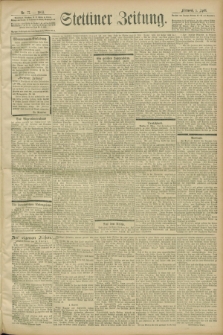 Stettiner Zeitung. 1903, Nr 77 (1 April)