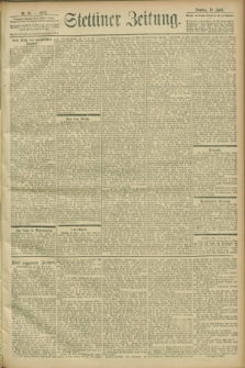 Stettiner Zeitung. 1903, Nr 91 (19 April)