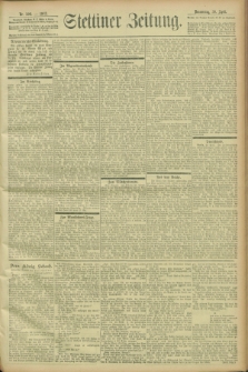 Stettiner Zeitung. 1903, Nr 100 (30 April)