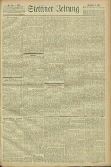 Stettiner Zeitung. 1903, Nr 108 (9 Mai)