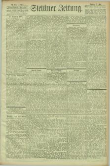 Stettiner Zeitung. 1903, Nr. 115 (17 Mai)