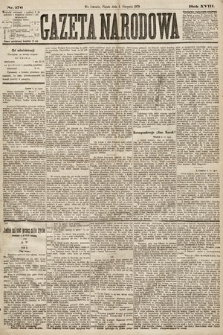 Gazeta Narodowa. 1879, nr 176