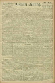 Stettiner Zeitung. 1903, Nr 126 (31 Mai)