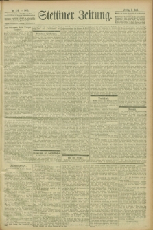 Stettiner Zeitung. 1903, Nr 129 (5 Juni)