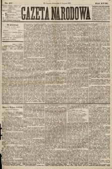 Gazeta Narodowa. 1879, nr 177
