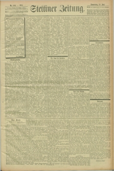 Stettiner Zeitung. 1903, Nr. 140 (18 Juni)