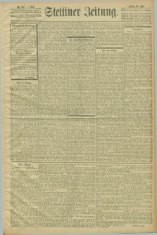 Stettiner Zeitung. 1903, Nr. 147 (26 Juni)