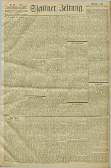 Stettiner Zeitung. 1903, Nr. 157 (8 Juli)