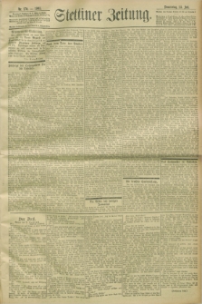 Stettiner Zeitung. 1903, Nr. 170 (23 Juli)