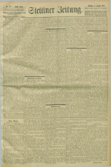 Stettiner Zeitung. 1903, Nr. 179 (2 August)